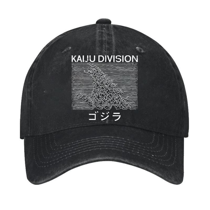 Kaiju Kaiju Monster Divisio Vintage Cotton Hat