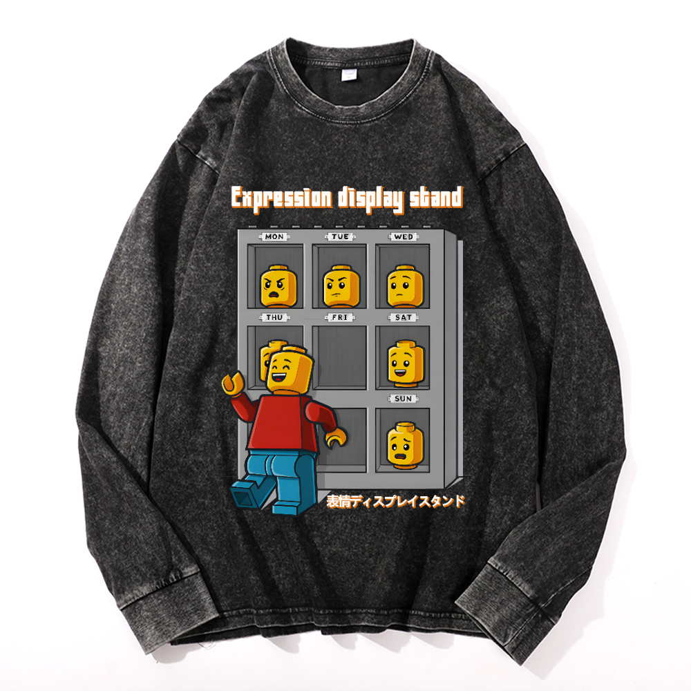 Lego Vintage Cotton Wash Long-sleeve T-shirt