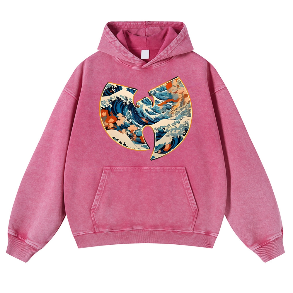 Vintage Washed Thick Cotton Hoodie