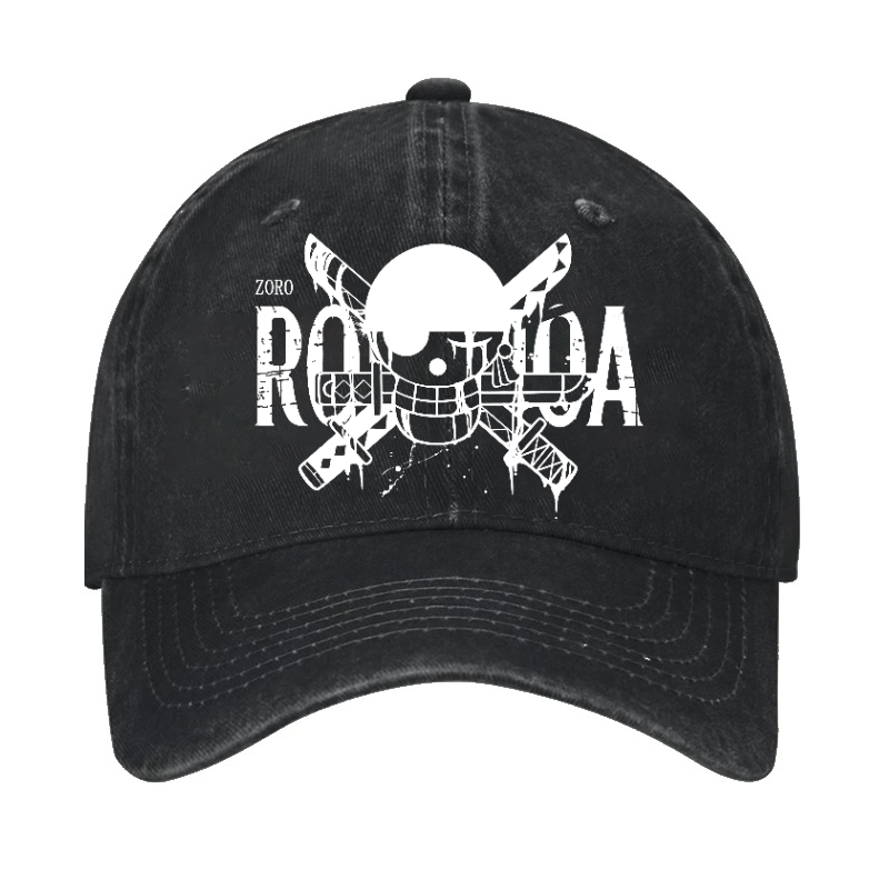 One Piece Roronoa Zoro Vintage Cotton Cap