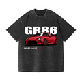 Toyota GR86 Vintage Wash Japanese Design T-Shirt
