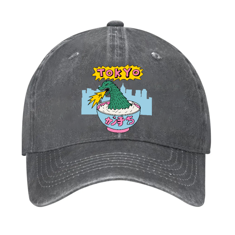 Tokyo Kaiju Vintage Cotton Hat