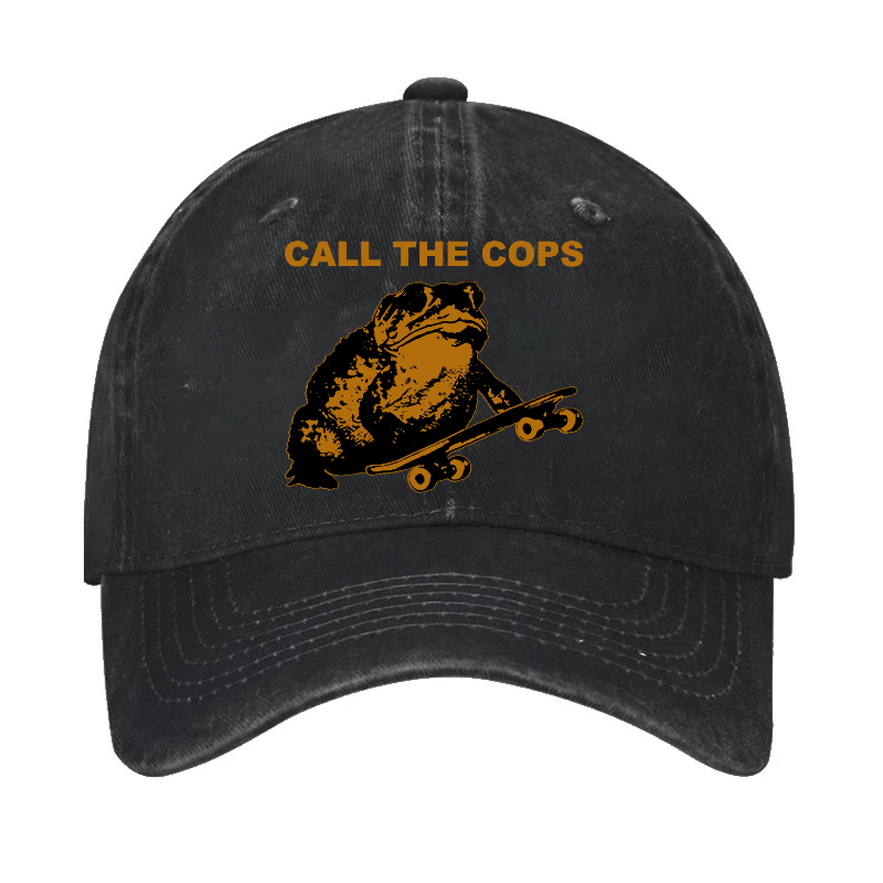 Call The Cops Vintage Cotton Cap