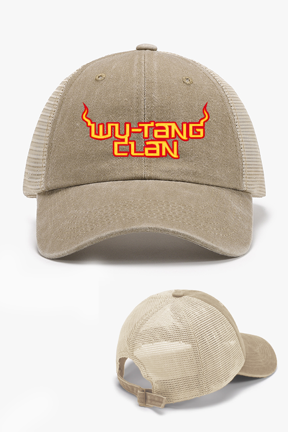 Wu Tang Clan Vintage Cotton Breathable Hat