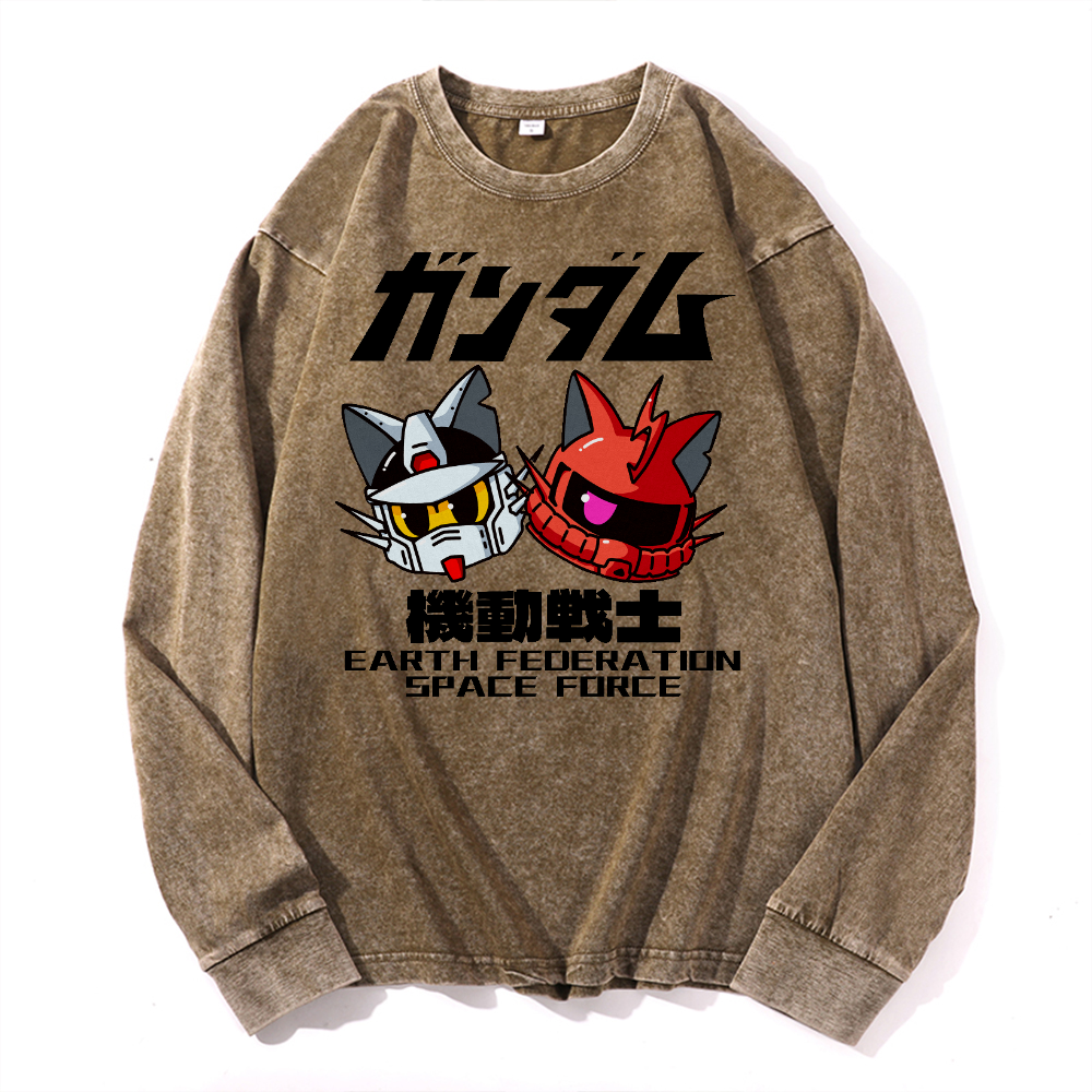 E.F.S.F. Vintage Cotton Wash Long-sleeve T-shirt
