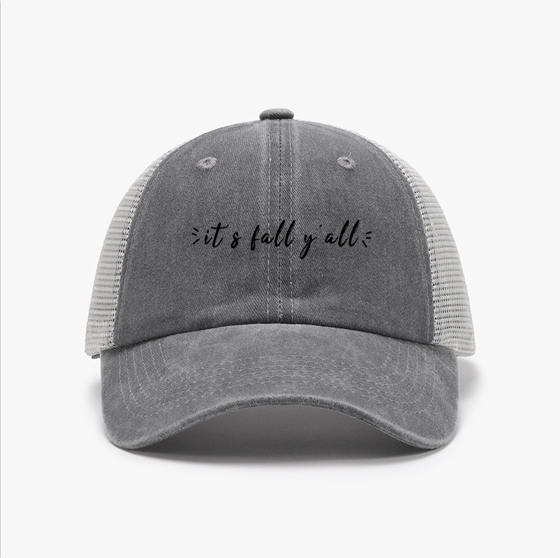 It's Fall Y'all Vintage Cotton Breathable Hat