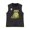 Frog Pure Cotton Wash-Dyed Sleeveless Tank Top