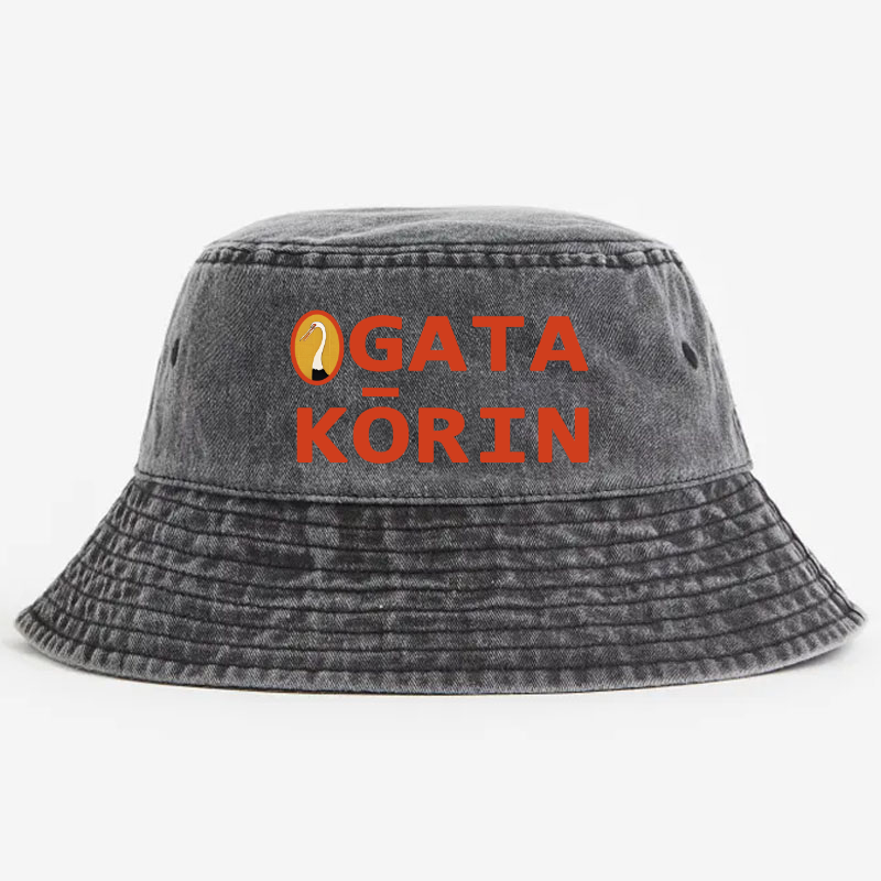 Ogata Korin Vintage 100% Cotton Bucket Hat