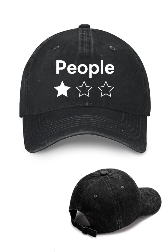 People Vintage Cotton Cap