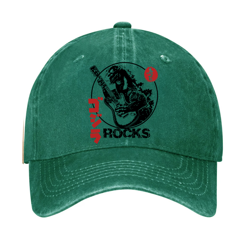 Rock Kaiju Vintage Cotton Hat