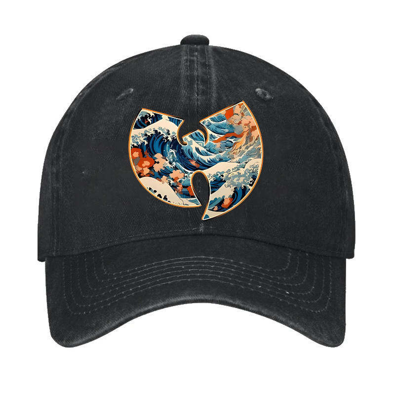 The Great Wave off Kanagawa Vintage Cotton Cap