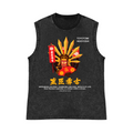 Toyotomi Hideyoshi Pure Cotton Wash-Dyed Sleeveless Tank Top