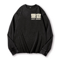 Buddhism Kamakura Daibutsu Great Buddha Vintage Washed Cotton Back Art Long-sleeve T-shirt