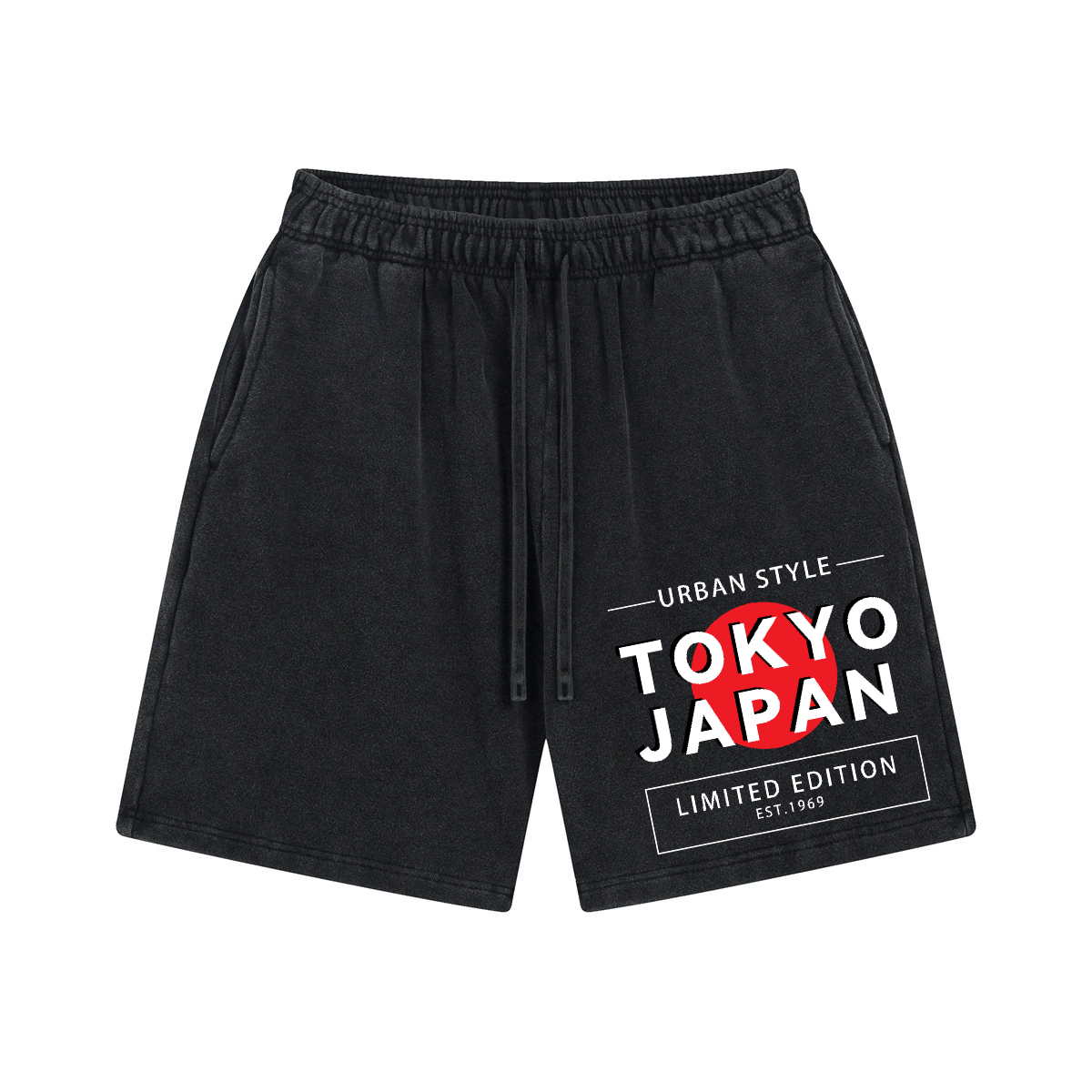 Tokyo Japan Vintage Pure Thick Cotton Shorts