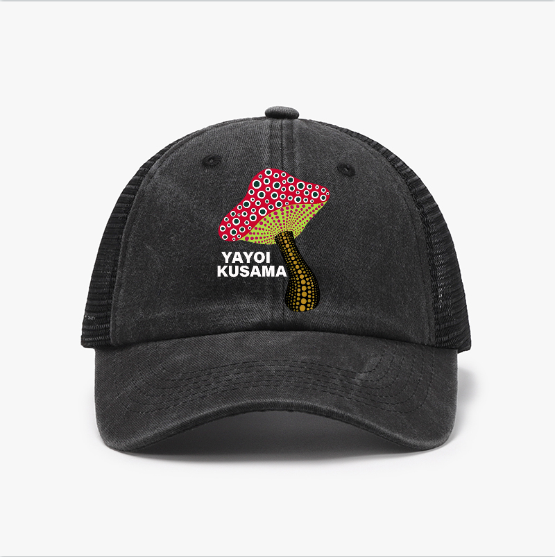 Yayoi Kusama Flower Vintage Cotton Breathable Hat