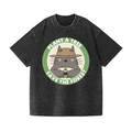 Ghibli Totoro Vintage Wash Japanese Design T-Shirt