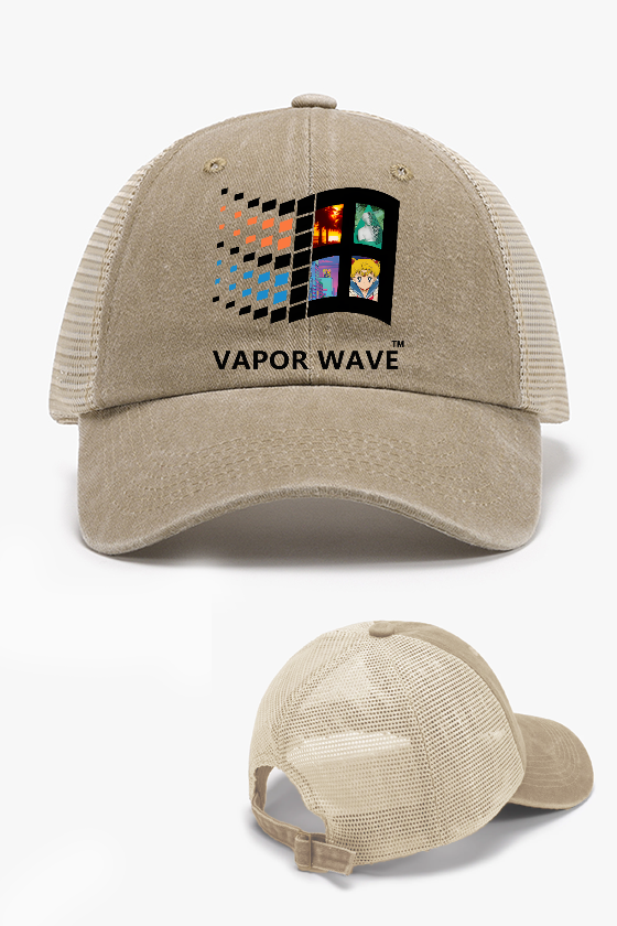 Vaporwave 95 Vintage Cotton Breathable Hat