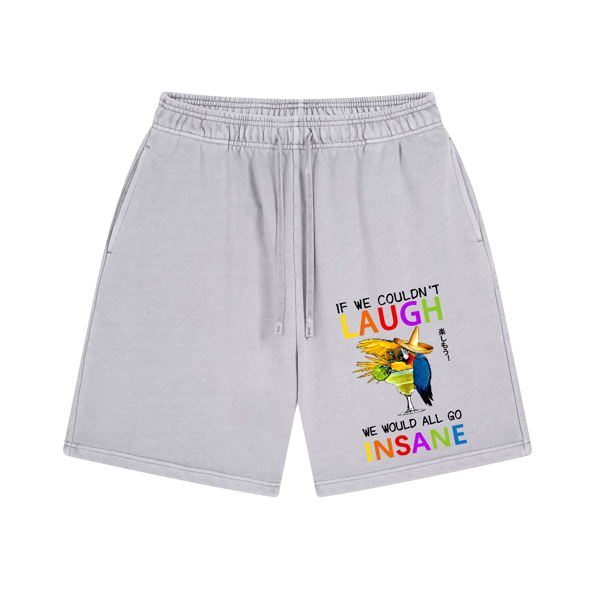 Parrot Vintage Pure Thick Cotton Shorts