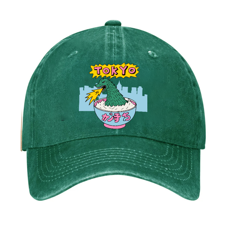 Tokyo Kaiju Vintage Cotton Hat