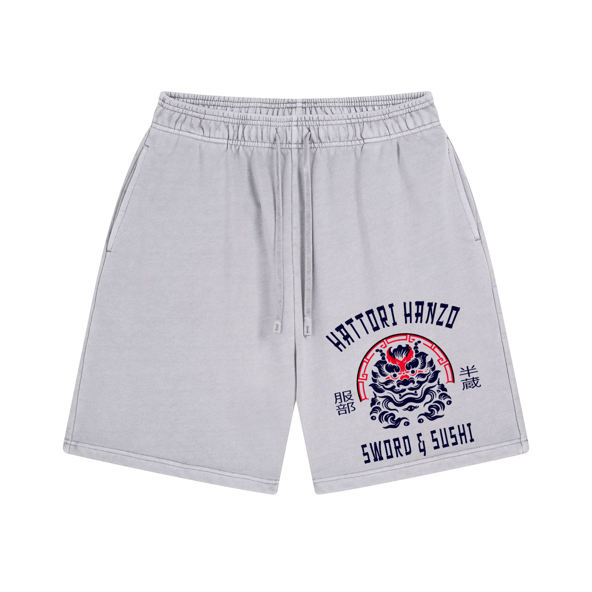 Hattori Hanzo Komainu Vintage Pure Thick Cotton Shorts