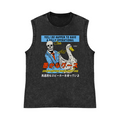 Pure Cotton Wash-Dyed Sleeveless Tank Top