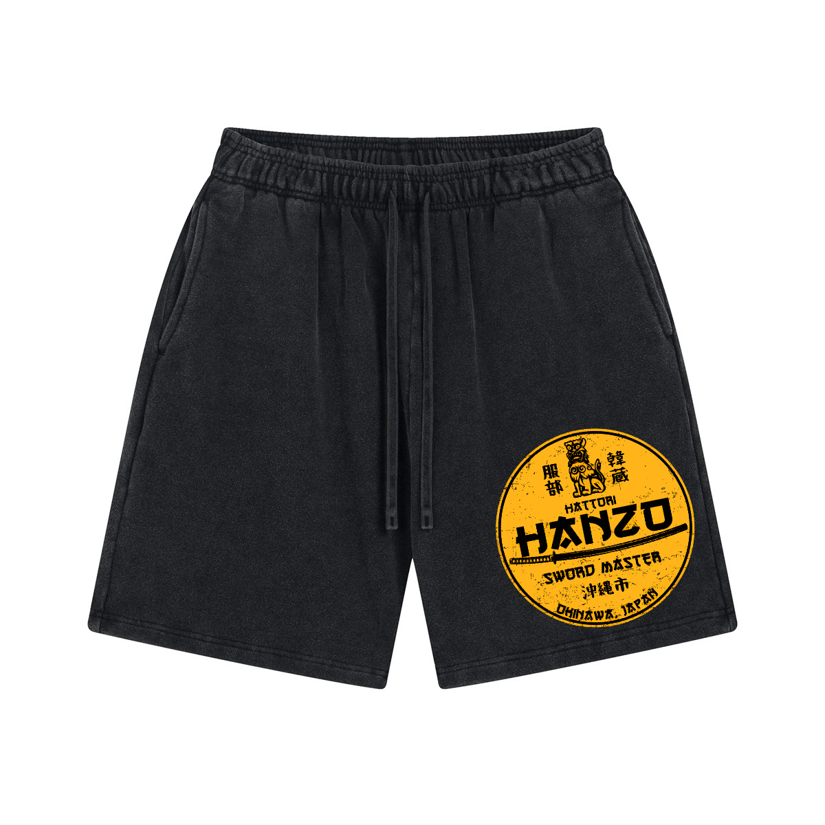 Knife Vintage Pure Thick Cotton Shorts