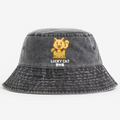 Mosaic Lucky Cat Vintage 100% Cotton Bucket Hat