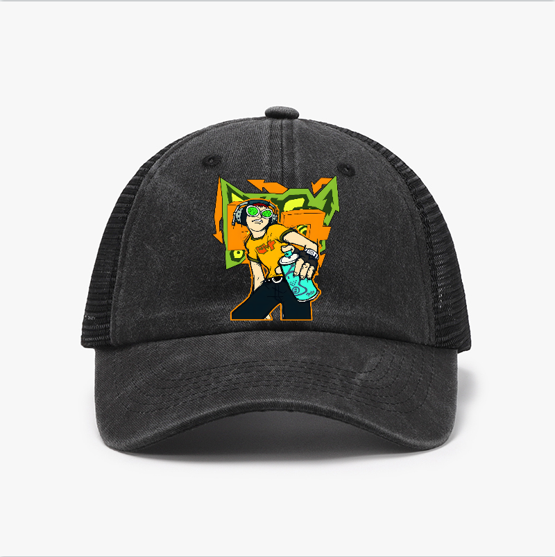 Jet Set Radio Vintage Cotton Breathable Hat