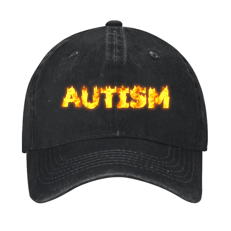 Autism Vintage Cotton Cap