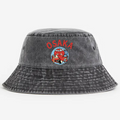 Osaka Dotonbori Drunken Octopus Vintage 100% Cotton Bucket Hat