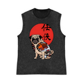 Dog Pure Cotton Wash-Dyed Sleeveless Tank Top