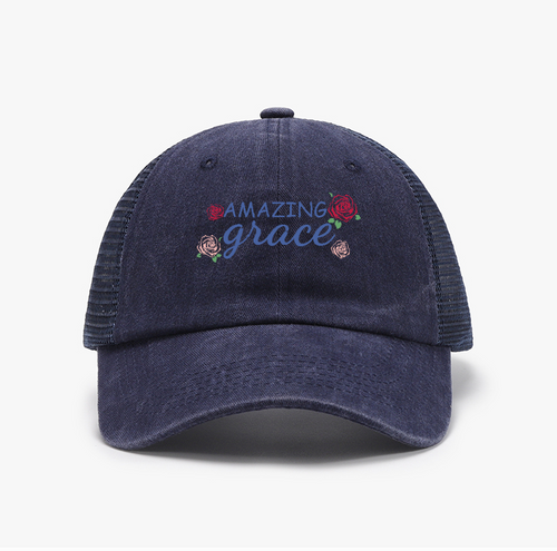 Amazing Grace Vintage Cotton Breathable Hat