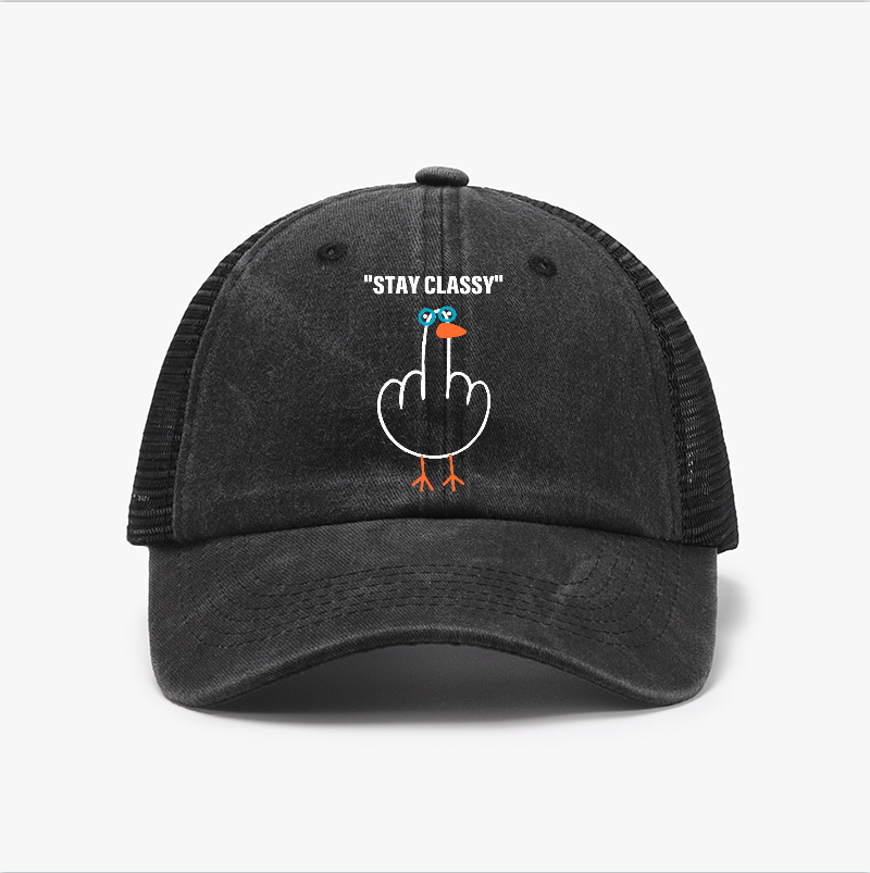 Stay Classy Goose Vintage Cotton Breathable Hat