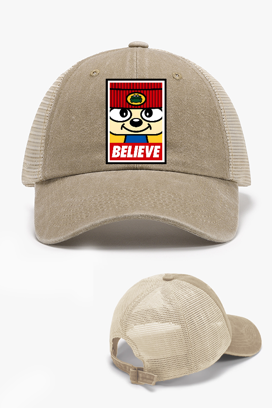 PaRappa the Rapper Vintage Cotton Breathable Hat
