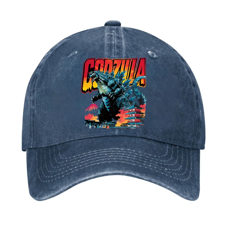 Kaiju Roars Vintage Cotton Cap