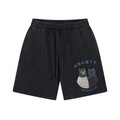 Cat Vintage Pure Thick Cotton Shorts