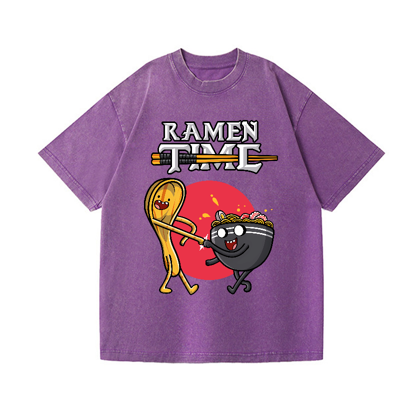 Ramen Vintage Wash Japanese Design T-Shirt