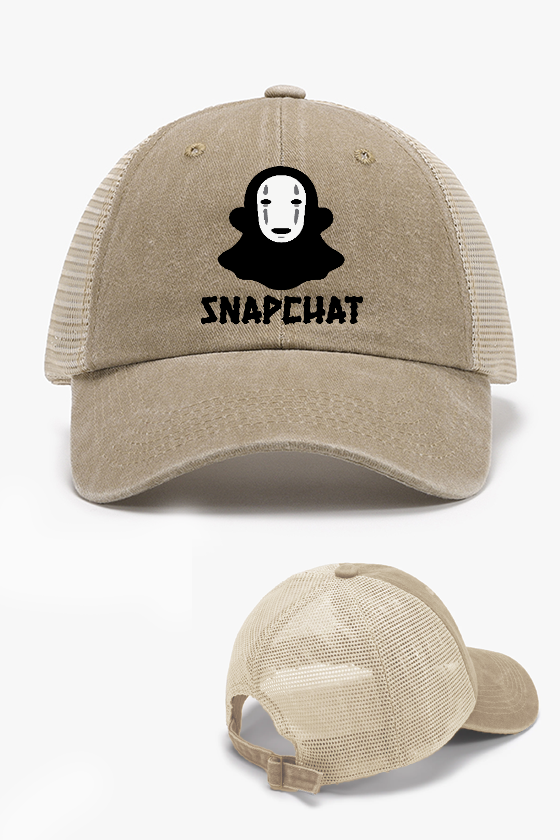 Snapchat Vintage Cotton Breathable Hat