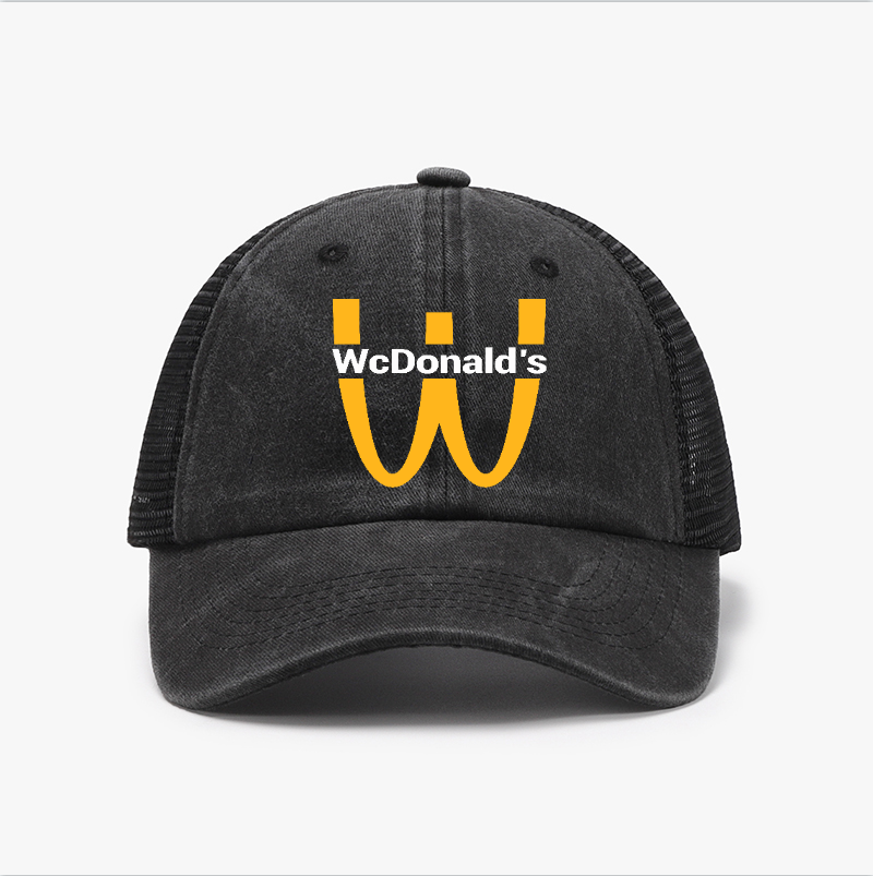 WcDonald's Vintage Cotton Breathable Hat