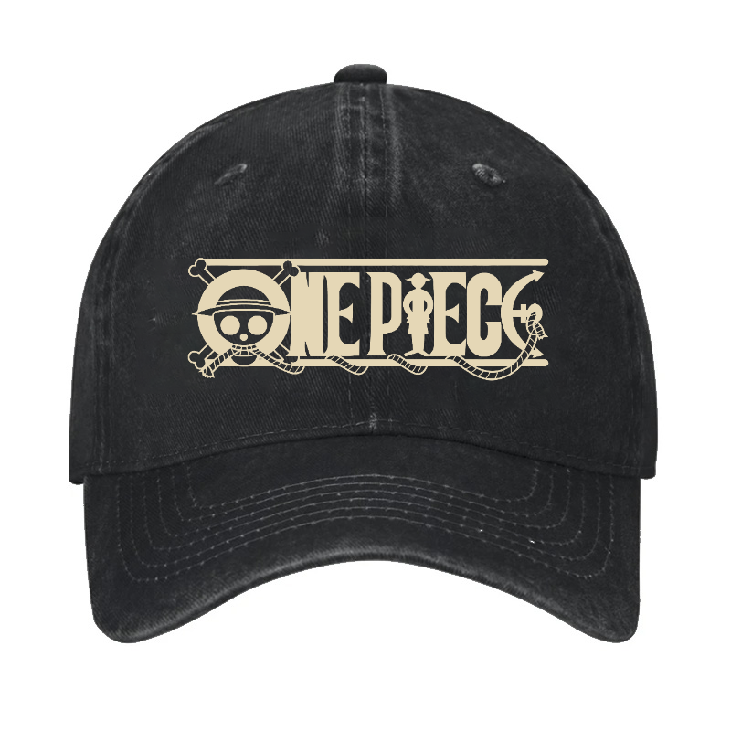 One Piece Luffy Vintage Cotton Cap