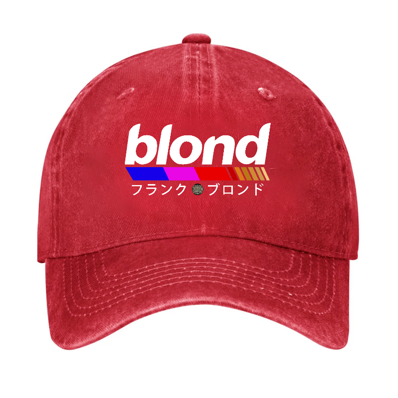 Blond Vintage Cotton Cap