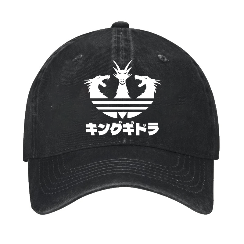 King Ghidorah Vintage Cotton Cap