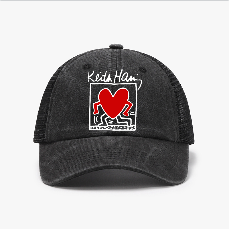 Keith Haring Vintage Cotton Breathable Hat