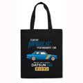 Car Japanese Style Canvas Tote Bag