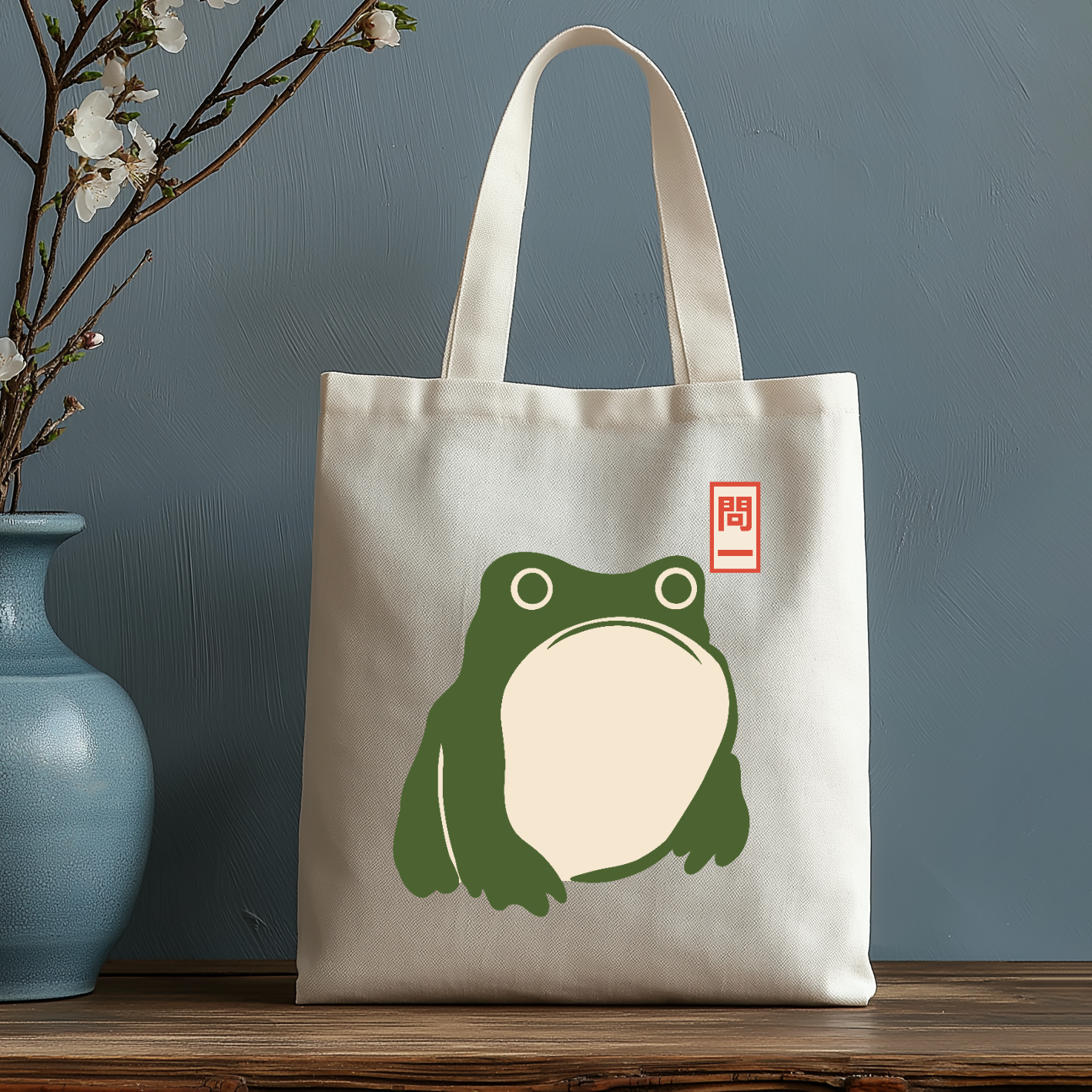 Matsumoto Hoji Japanese Style Canvas Tote Bag