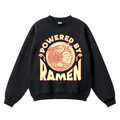 Ramen Vintage Cotton Blend Crewneck Sweatshirt