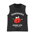 Kamogawa Pure Cotton Wash-Dyed Sleeveless Tank Top
