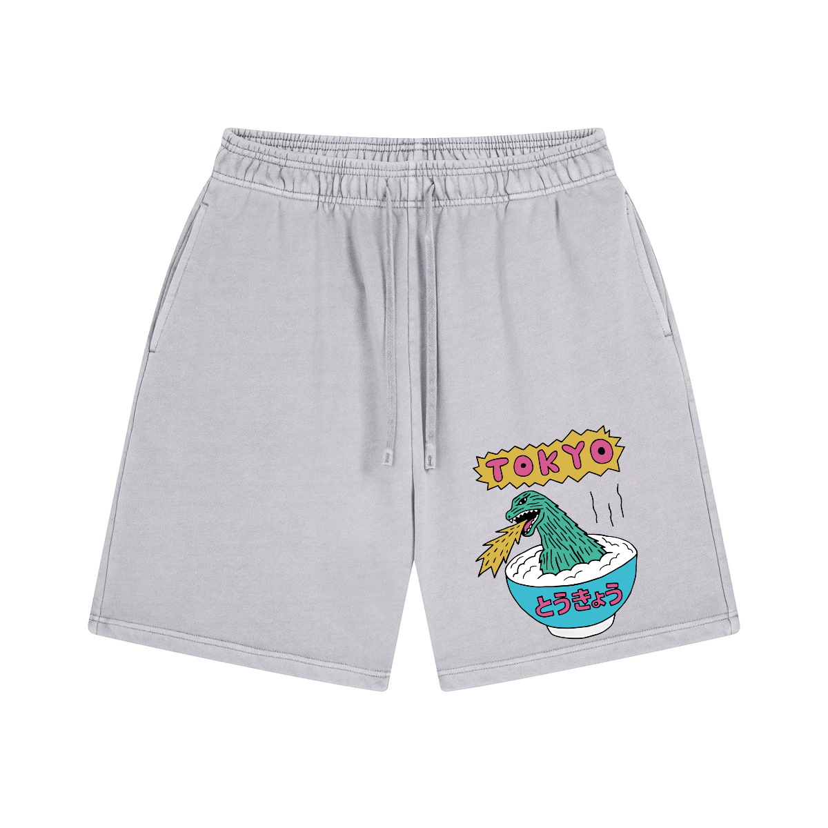 Tokyo Kaiju Vintage Pure Thick Cotton Shorts