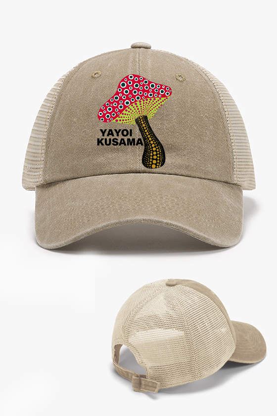 Yayoi Kusama Flower Vintage Cotton Breathable Hat