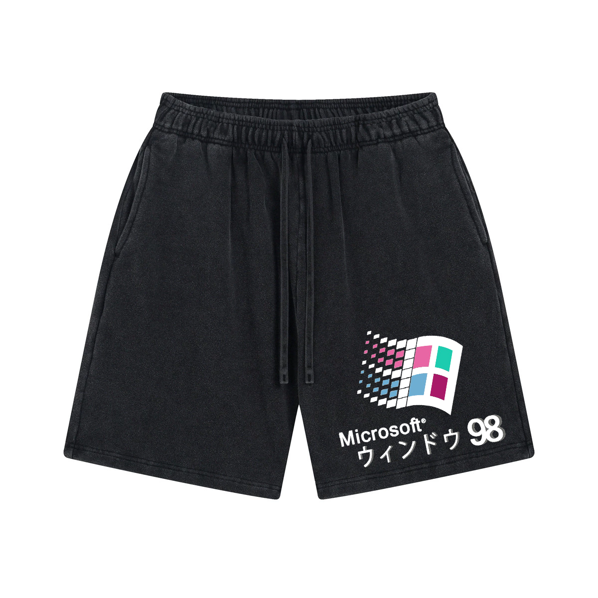 Microsoft Windows 98 Vintage Pure Thick Cotton Shorts